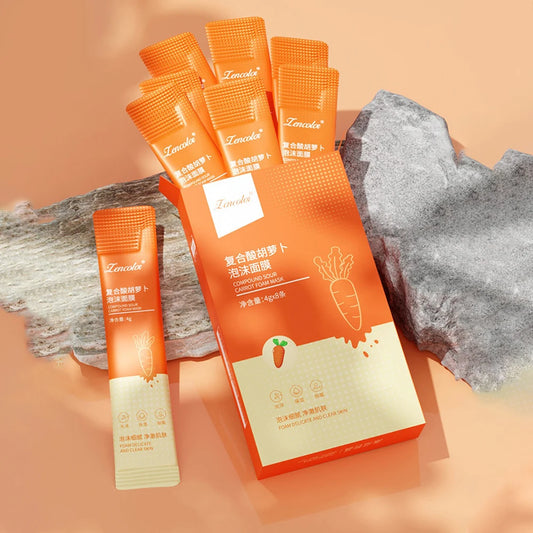 Carrot Bubble Mask Deep Cleaning